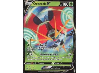 SWSH04: Vivid Voltage #020/185 Orbeetle V Holo