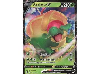 SWSH08: Fusion Strike #026/264 Appletun V Holo