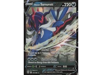 SWSH10: Astral Radiance #101/189 Hisuian Samurott V