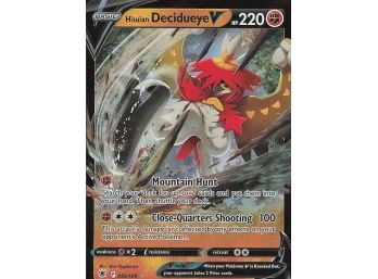 SWSH10: Astral Radiance #083/189 Hisuian Decidueye V