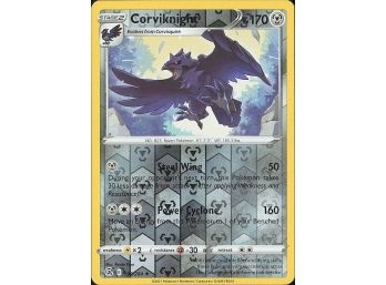 SWSH08: Fusion Strike #190264 Corviknight Reverse Holo