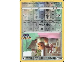 Pokemon GO #054078 Eevee Reverse Holo