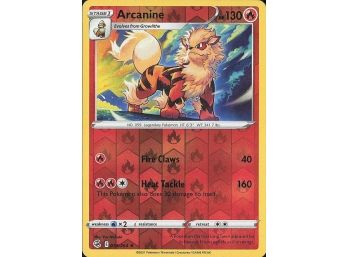 SWSH08: Fusion Strike #033264 Arcanine Reverse Holo