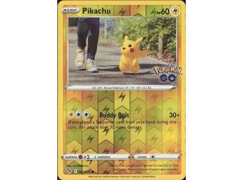 Pokemon GO #027078 Pikachu (27) Reverse Holo