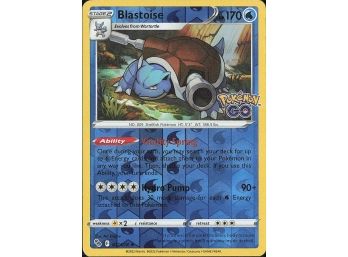 Pokemon GO #017078 Blastoise Reverse Holo