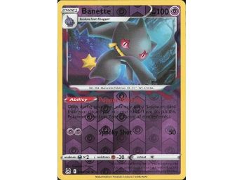 SWSH11: Lost Origin #073196 Banette Reverse Holo