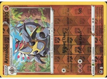 SWSH12: Silver Tempest #096195 Armaldo Reverse Holo