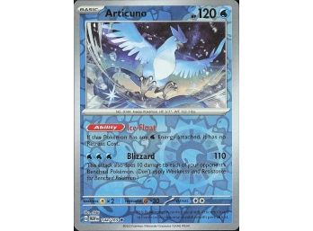 SV: Scarlet & Violet 151 #144165 Articuno Reverse Holo