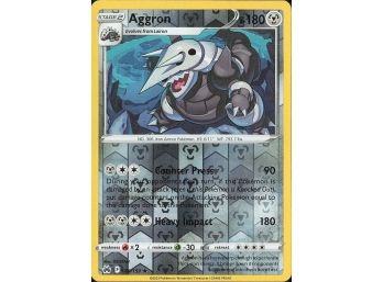 Crown Zenith #089159 Aggron Reverse Holo