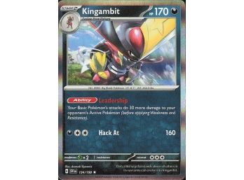 SV01: Scarlet & Violet Base Set #134/198 Kingambit