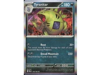 SV02: Paldea Evolved #135/193 Tyranitar