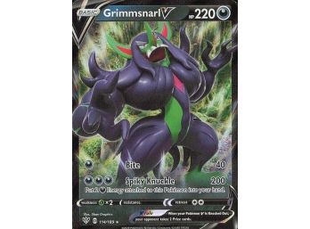 SWSH03: Darkness Ablaze #114/189 Grimmsnarl V