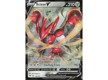 SWSH03: Darkness Ablaze #118/189 Scizor V
