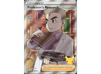 Celebrations #024/025 Professor's Research (Full Art)