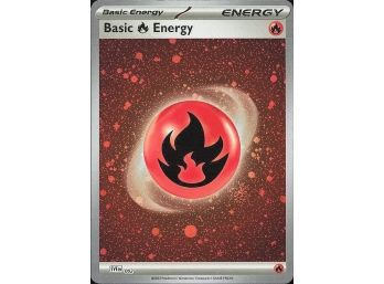 SV01: Scarlet & Violet Base Set #002 Basic Fire Energy (Cosmos Holo)