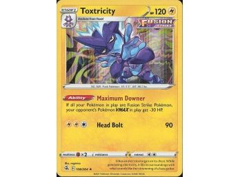 SWSH08: Fusion Strike #108/264 Toxtricity (108)
