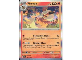 SV: Scarlet & Violet 151 #136/165 Flareon