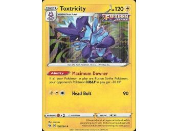 SWSH08: Fusion Strike #108/264 Toxtricity (108)