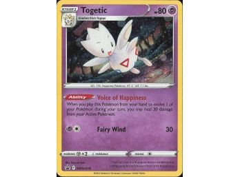 SWSH: Sword & Shield Promo Cards #SWSH276 Togetic
