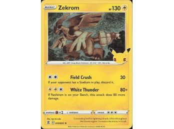 Celebrations #010/025 Zekrom