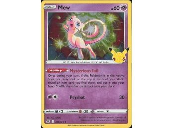 Celebrations #011/025 Mew