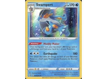 SWSH08: Fusion Strike #064/264 Swampert