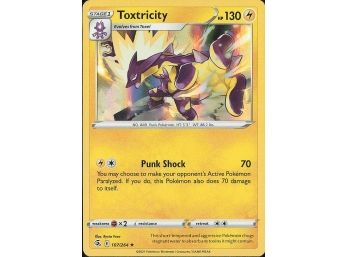 SWSH08: Fusion Strike #107/264 Toxtricity (107)