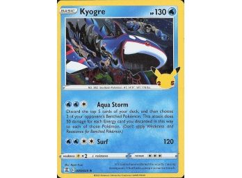 Celebrations #003/025 Kyogre