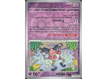 SV: Scarlet & Violet 151 #122165 Mr. Mime Reverse Holo