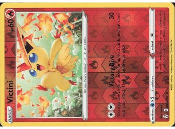 SWSH07: Evolving Skies #020203 Victini Reverse Holo