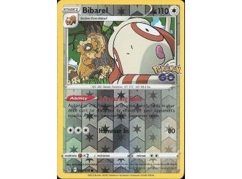 Pokemon GO #060078 Bibarel Reverse Holo