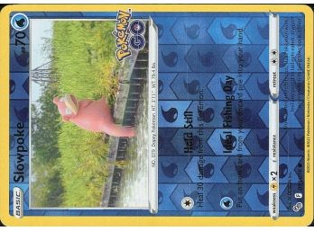 Pokemon GO #019078 Slowpoke Reverse Holo