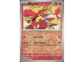 SV: Scarlet & Violet 151 #126165 Magmar Reverse Holo