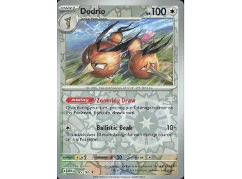 SV: Scarlet & Violet 151 #085165 Dodrio Reverse Holo