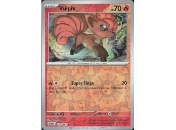 SV: Scarlet & Violet 151 #037165 Vulpix Reverse Holo
