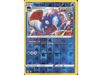 SWSH08: Fusion Strike #066264 Huntail Reverse Holo