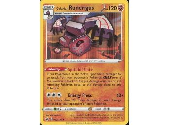 SWSH06: Chilling Reign #083/198 Galarian Runerigus