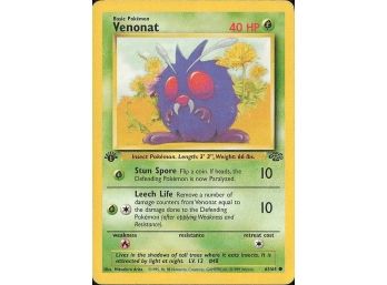 1st Edition Jungle Venonat