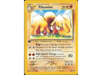 1st Edition Neo Revelation Piloswine