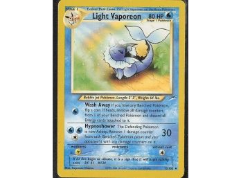 Uncommon Neo Destiny Light Vaporeon