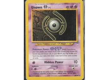 Rare Neo Destiny Unown [H]