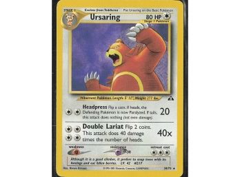 Rare Neo Discovery Ursaring (34)