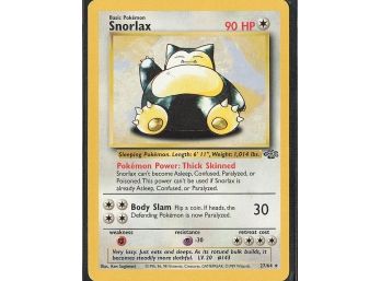 Rare Jungle Snorlax (27)