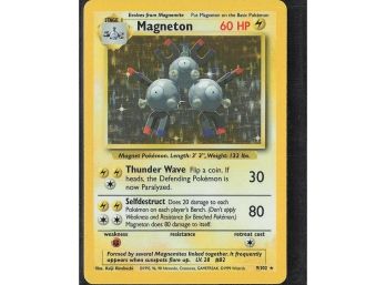 Holo Rare Base Set Magneton