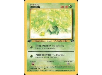 1st Edition Team Rocket Oddish