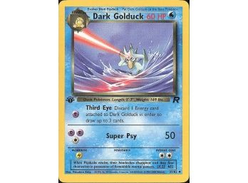 Uncommon,1st Edition Team Rocket Dark Golduck