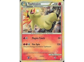 Rare HeartGold SoulSilver Typhlosion
