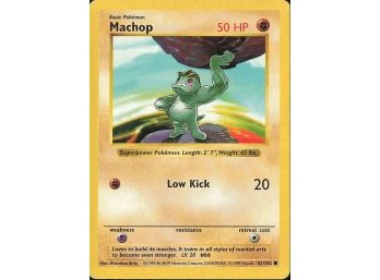 Common Base Set (Shadowless) Machop