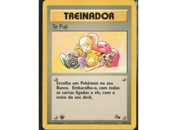 1st Edition Spanish Fossil Mr. Fuji