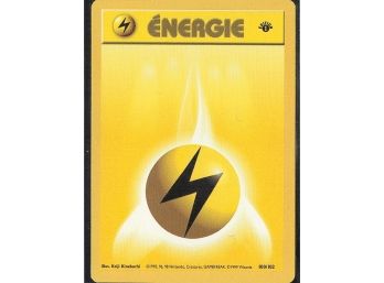 1st Edition Spanish Gym Challenge Lightning Energy